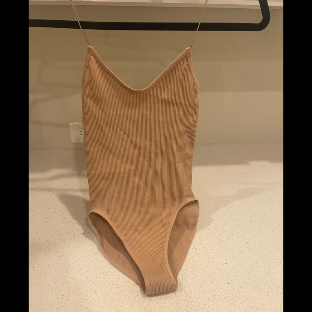brown Body Suit